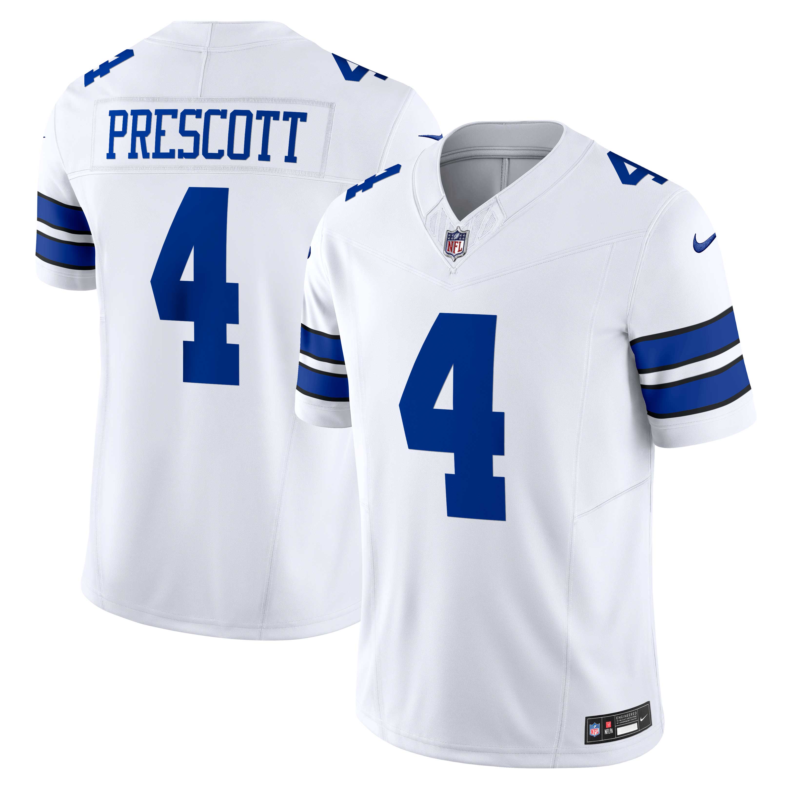Dak Prescott Dallas Cowboys Nike Vapor F.U.S.E. Limited Jersey - Navy/White - Image 5