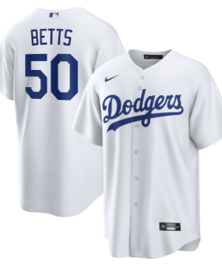 Mookie Betts Los Angeles Dodgers Nike Home Replica Jersey - White