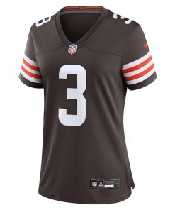 Alternative view of Jerry Jeudy Cleveland Browns Nike Women's  Game Jersey -  Brown