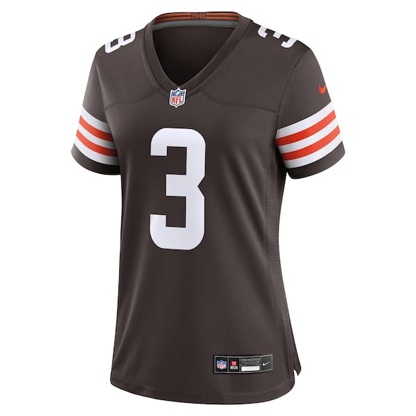 Jerry Jeudy Cleveland Browns Nike Women's Game Jersey - Brown - Image 2