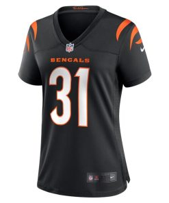 Alternative view of Michael Thomas Cincinnati Bengals Nike Women's Game Jersey - Black