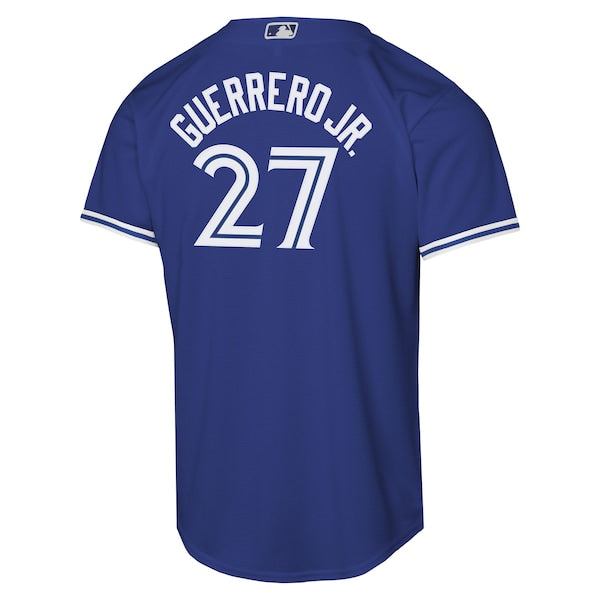 Vladimir Guerrero Jr. Toronto Blue Jays Nike Youth Alternate 2 Replica Jersey - Navy - Image 3