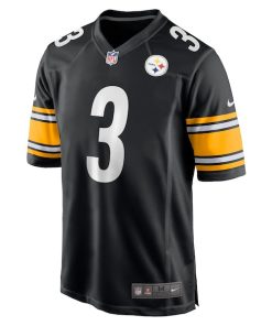 Alternative view of Russell Wilson Pittsburgh Steelers Nike  Game Jersey?¨C Black
