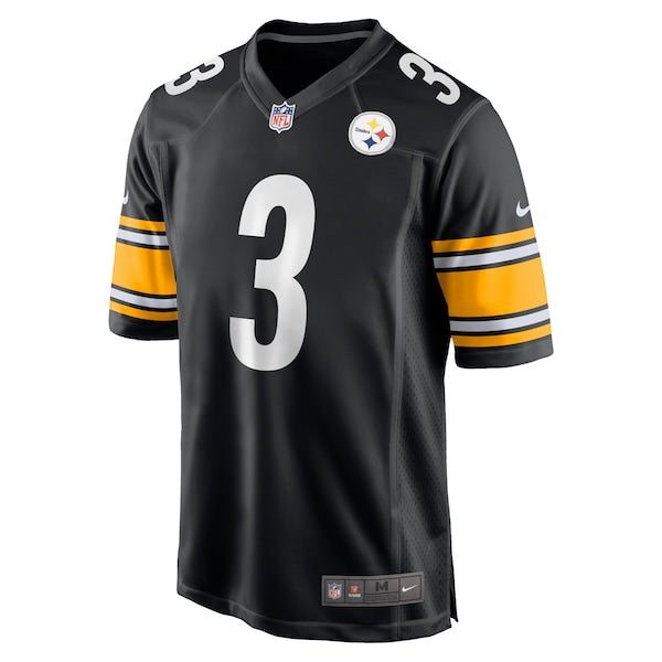 Russell Wilson Pittsburgh Steelers Nike Game Jersey?ยจC Black - Image 2
