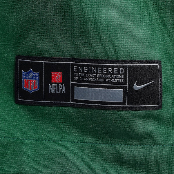 Justin Fields New York Jets Nike Game Player Jersey - Legacy Green - Image 6