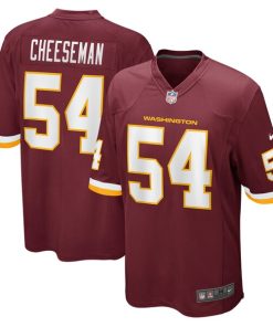 Camaron Cheeseman Washington Football Team Nike Game Jersey - Burgundy