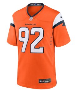Alternative view of Dondrea Tillman Denver Broncos Nike Team Game Jersey -  Orange