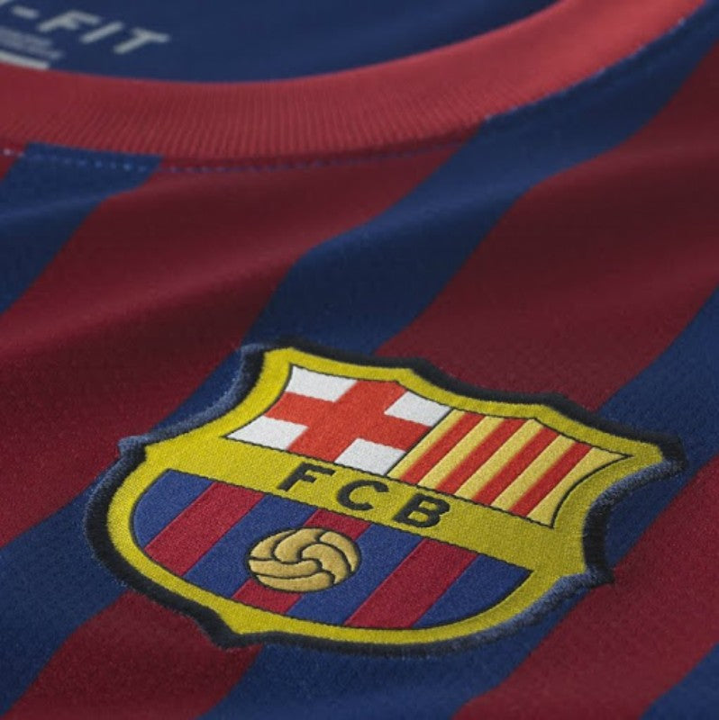 Barcelona 2011-12 Home Vintage Jersey - Image 4