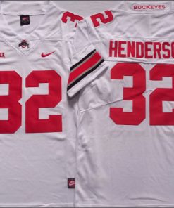 TreVeyon Henderson NCAA Ohio State Buckeyes Nike Vapor Limited Jersey