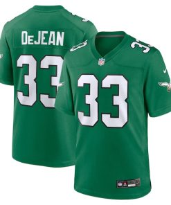 Cooper DeJean Philadelphia Eagles Nike Alternate Game Jersey -  Kelly Green