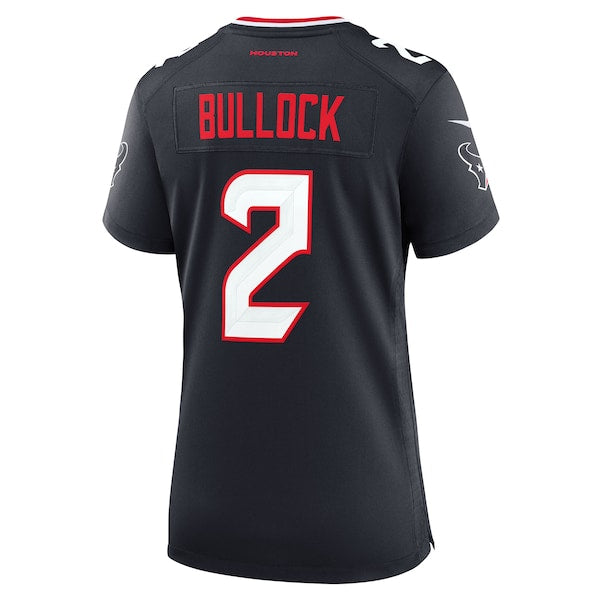 Calen Bullock Houston Texans Nike Women's Team Game Jersey - Navy - Image 3