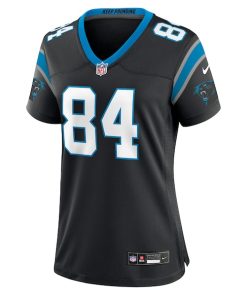 Alternative view of Mitchell Evans Carolina Panthers Nike Women's Team Game Jersey -  Black