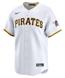 Alternative view of Pittsburgh Pirates Nike Home Limited Jersey - White