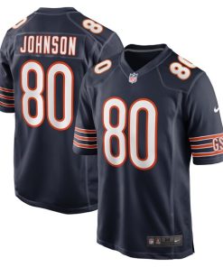 Collin Johnson Chicago Bears Nike  Game Jersey -  Navy