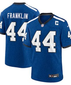 Zaire Franklin Indianapolis Colts Nike Indiana Nights Alternate Game Jersey - Royal/Royal