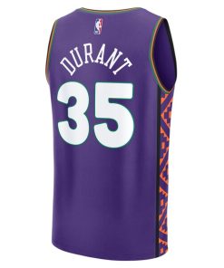 Alternative view of Kevin Durant Phoenix Suns  2024/25 Fast Break Player Jersey - City Edition - Purple