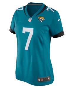 Alternative view of Brian Thomas Jr. Jacksonville Jaguars Nike Women's Game Jersey -  Teal