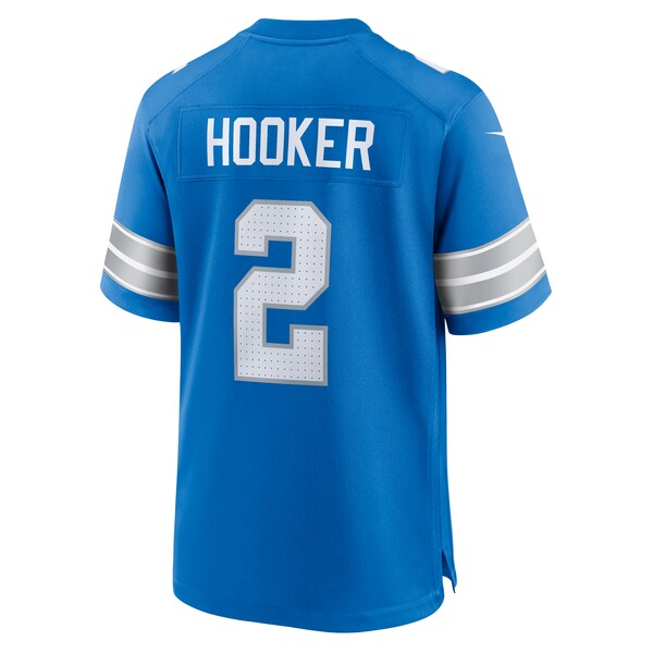 Hendon Hooker Detroit Lions Nike Team Game Jersey - Blue - Image 3