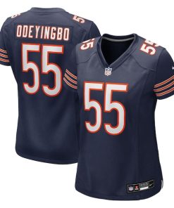 Dayo Odeyingbo Chicago Bears Nike Women's Team Game Jersey -  Navy