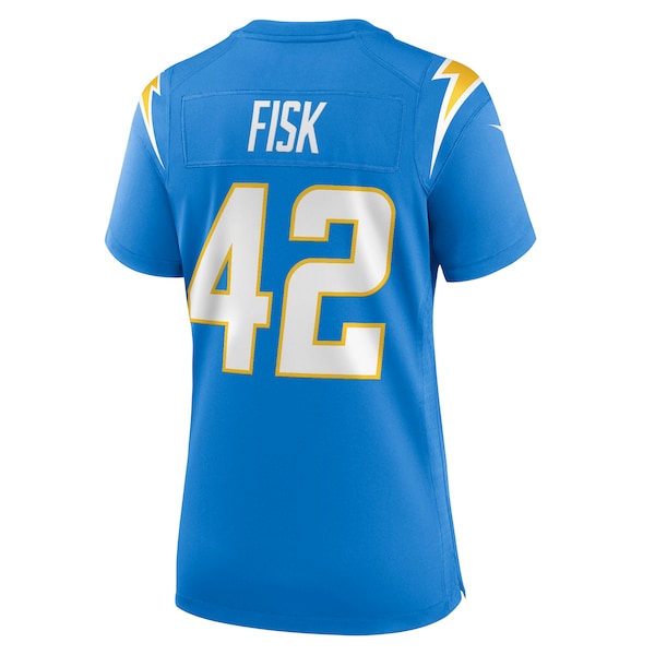 Tucker Fisk Los Angeles Chargers Nike Women's Team Game Jersey - Powder Blue - Image 3