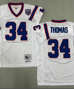 Thurman Thomas Buffalo Bills Authentic Throwback Retired Player Jersey