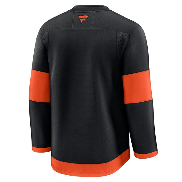Philadelphia Flyers Alternate Premium Jersey - Black/Burnt Orange/White - Image 4