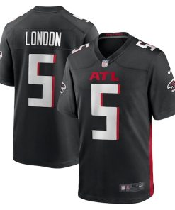 Drake London Atlanta Falcons Nike Player Game Jersey - Black