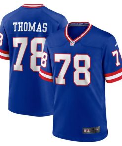 Andrew Thomas New York Giants Nike Classic Player Game Jersey - Royal