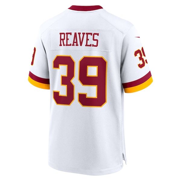 Jeremy Reaves Washington Commanders Nike Game Super Bowl Era Jersey - White - Image 3