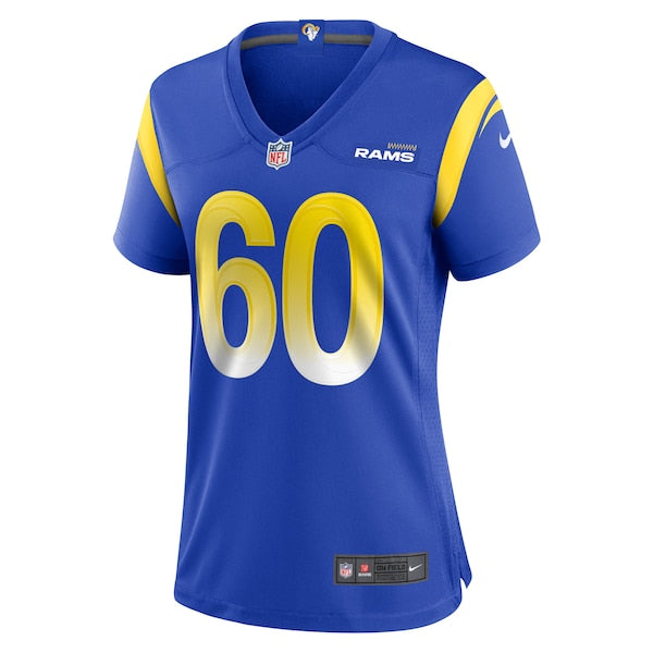 Logan Bruss Los Angeles Rams Nike Women's Game Player Jersey - Royal - Image 2