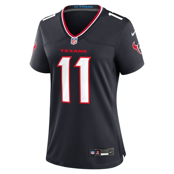 Jeff Okudah Houston Texans Nike Women's Team Game Jersey - Navy - Image 2