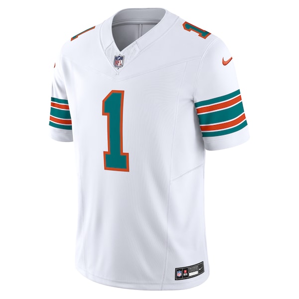 Tua Tagovailoa Miami Dolphins Nike Vapor F.U.S.E. Limited Jersey - White - Image 2