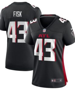 Tucker Fisk Atlanta Falcons Nike Women's Player Game Jersey - Black