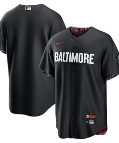 Baltimore Orioles Nike 2023 City Connect Replica Jersey - Black