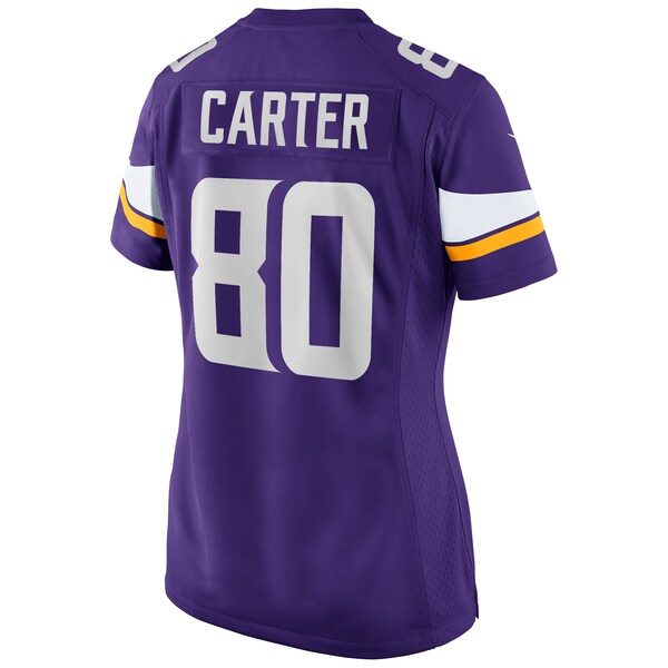 Cris Carter Minnesota Vikings Nike Women's Game Retired Player Jersey - Purple - Image 3