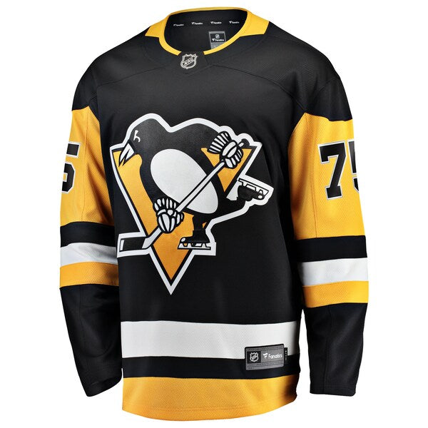 Connor Clifton Pittsburgh Penguins Home Breakaway Jersey - Black - Image 2