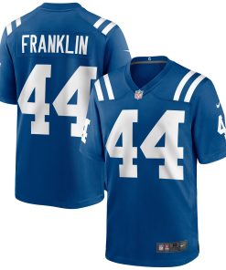 Alternative view of Zaire Franklin Indianapolis Colts Nike Indiana Nights Alternate Game Jersey - Royal/Royal