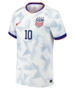Alternative view of Lindsey Heaps USMNT Nike Youth 2025 Home Replica Player Jersey - White