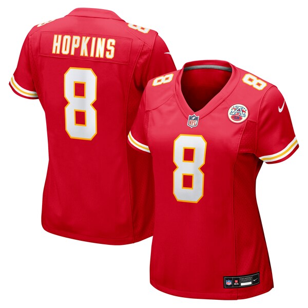 DeAndre Hopkins Kansas City Chiefs Nike Women's Player Game Jersey - Red - Image 4