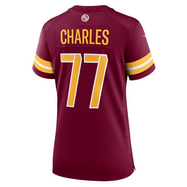 Saahdiq Charles Washington Commanders Nike Women's Game Jersey - Burgundy - Image 3
