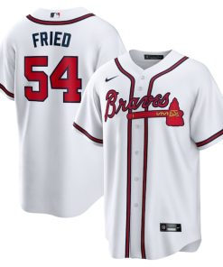 Max Fried Atlanta Braves Nike Home Replica Player Jersey - White