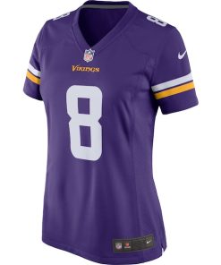 Alternative view of Kirk Cousins Minnesota Vikings Nike Women's Player Jersey - Purple