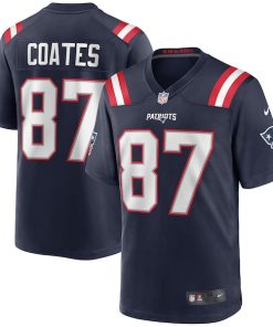 Ben Coates New England Patriots Nike Game Retired Player Jersey - Navy