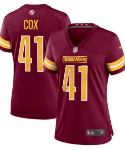 Jabril Cox Washington Commanders Nike Women's Team Game Jersey -  Burgundy