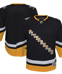 Pittsburgh Penguins Youth 2021/22 Alternate Premier Jersey - Black