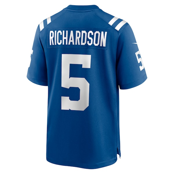 Anthony Richardson Indianapolis Colts Nike 2023 NFL Draft First Round Pick Game Jersey - Royal/Blue/White - Image 4