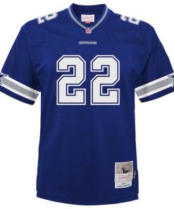 Alternative view of Emmitt Smith Dallas Cowboys Youth Retired Player Legacy Jersey - Navy