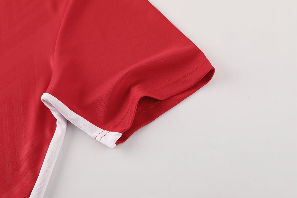 Nike Short Sleeve Training Jersey Set-ND06- Red/White - Image 7