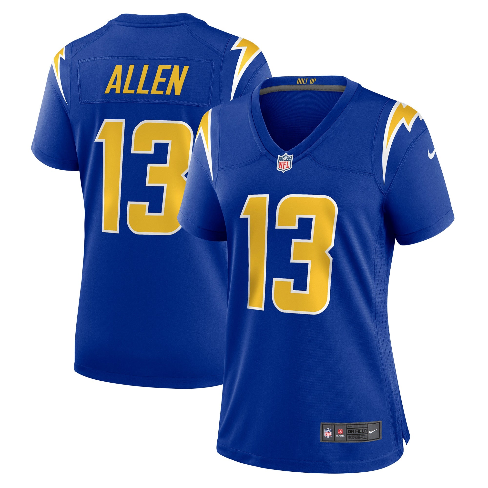 Keenan Allen Los Angeles Chargers Nike Women's Game Jersey - Powder Blue/Royal - Image 4