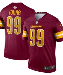 Chase Young Washington Commanders Nike Legend Jersey - Burgundy